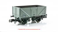 NR-7004B Peco 9ft 7 Plank Open Wagon number P72521 in BR Grey livery - Era 4/5